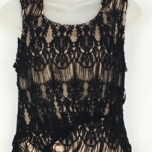 Rachael & Chloe Lace Overlay Gown Fresh Fashion - Picture 2 of 7